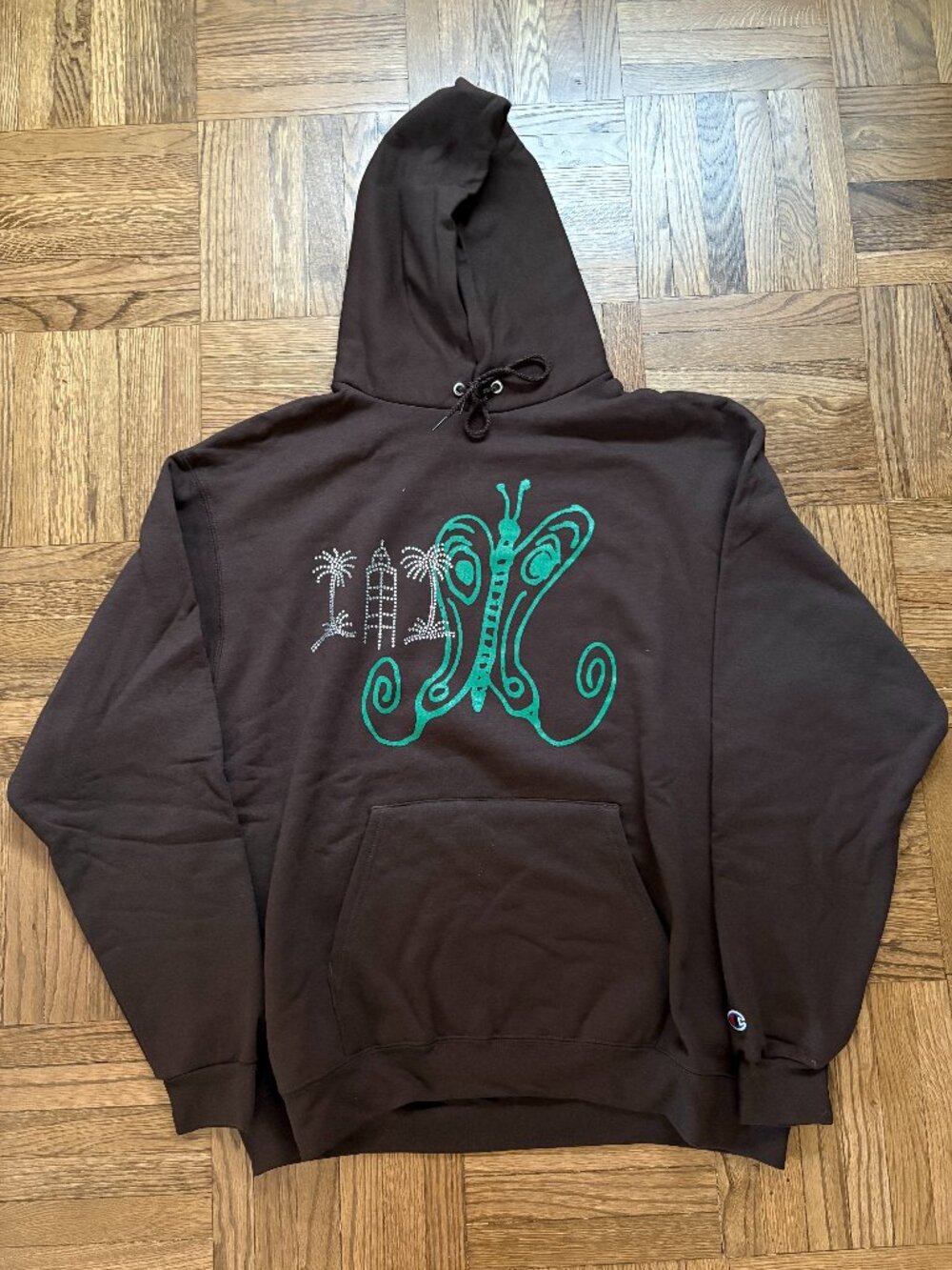 Courts Maroc Butterfly Hoodie - NWOT